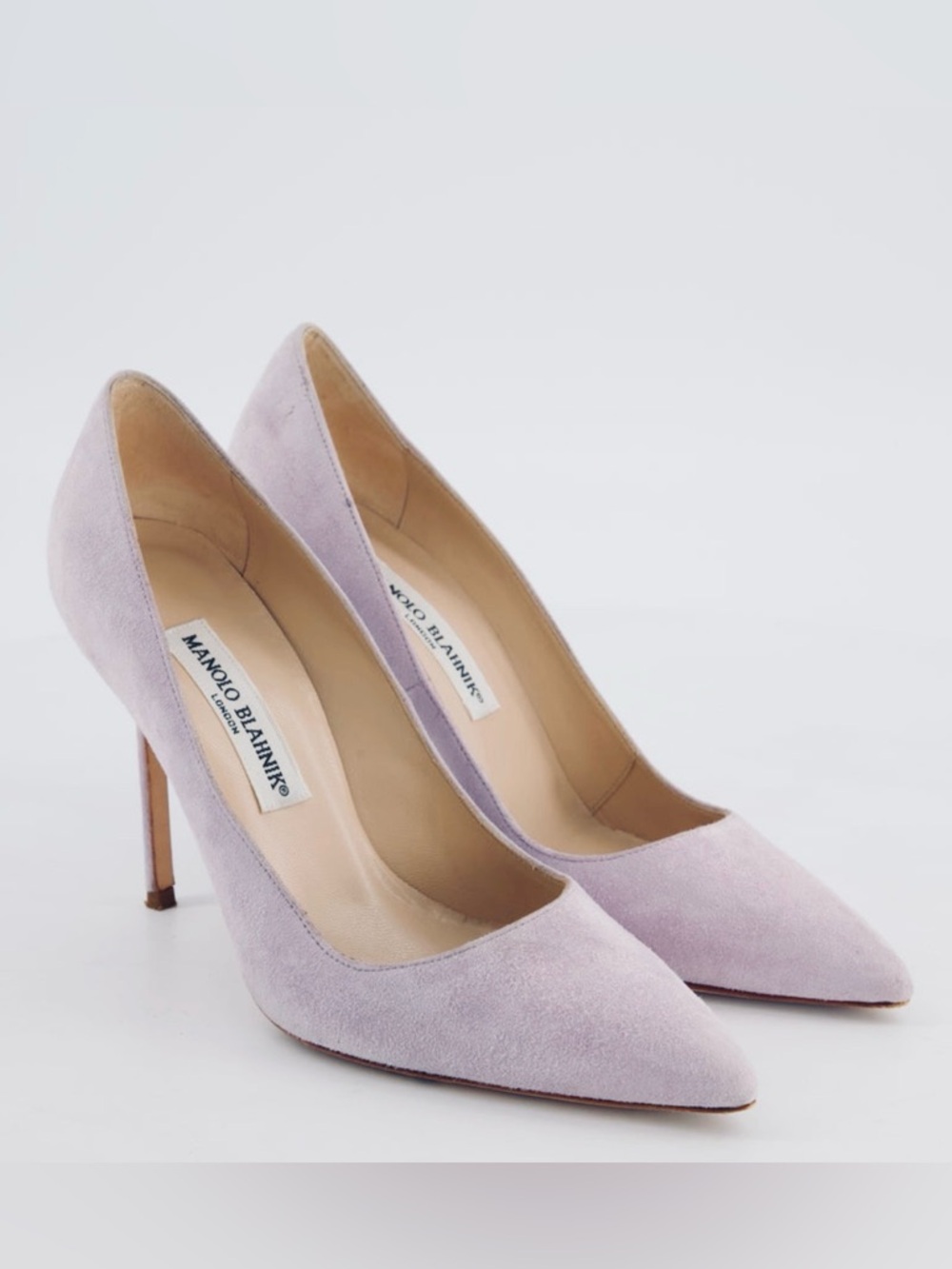 Manolo Blahnik Lavender Heels